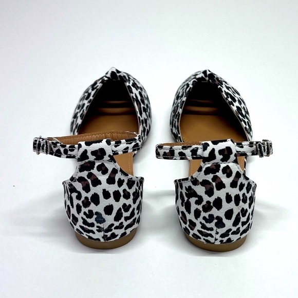 WOMEN’S Comfort Ballet Leopard Print Flat Sandal Size 9 - Picture 4 of 11